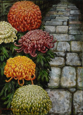 作品タイトル「本郷區菊坂」