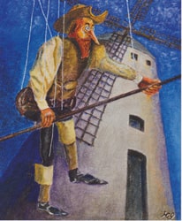 岩城耕一郎さん佳作入賞作「ラ・マンチャの男：突撃」